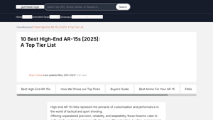 10 Best High-End AR-15s [2025]: A Top Tier List - Gun Made - ar 15 manufacturer tier list