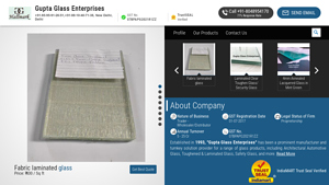 Toughened Glass and Toughened Glass Partition Manufacturer | Gupta ... - laminated glass manufacturer