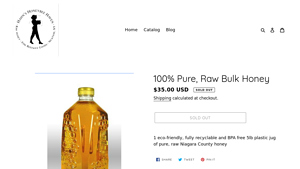 100% Pure, Raw Bulk Honey - Hahn's Honeybee Haven - honey bulk