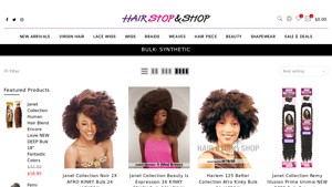BULK- SYNTHETIC - Hair Stop and Shop - synthetic hair bulk