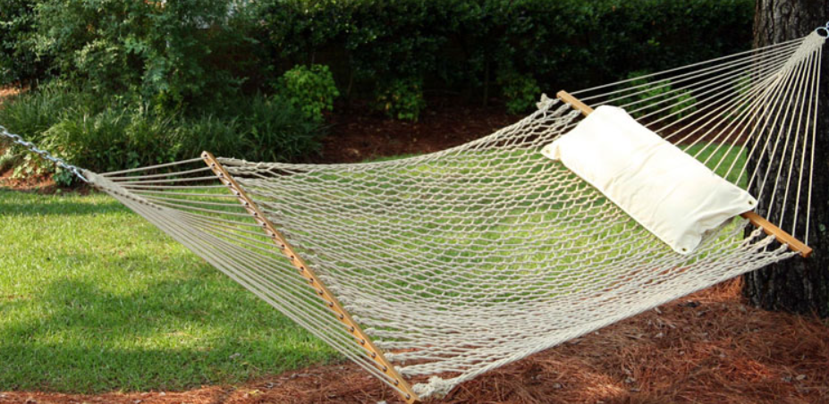 A relevant stock photo of hammock manufacturer in a typical setting.
