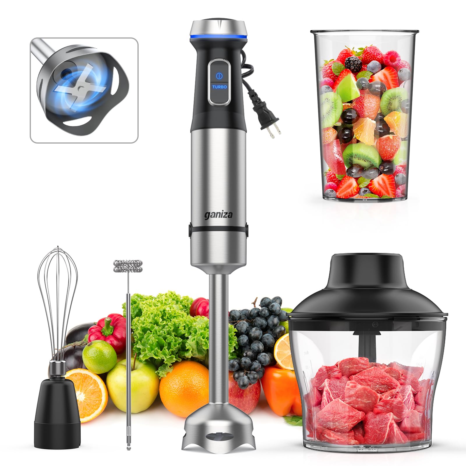 A relevant stock photo of hand blender manufacturer in a typical setting.