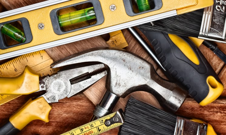 A relevant stock photo of hand tool manufacturer in a typical setting.