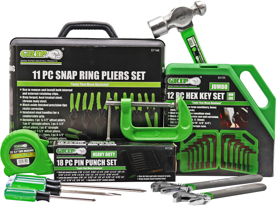 A relevant stock photo of hand tools supplier in a typical setting.