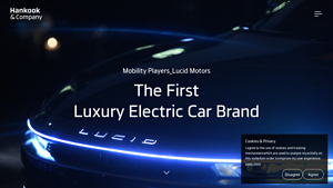 Lucid Motors, a brand of luxury electric cars - Hankook & Company - lucid air car company
