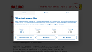 HARIBO® Opens First Factory in U.S., Introduces New Gummi… - HARIBO - gummy bear manufacturer