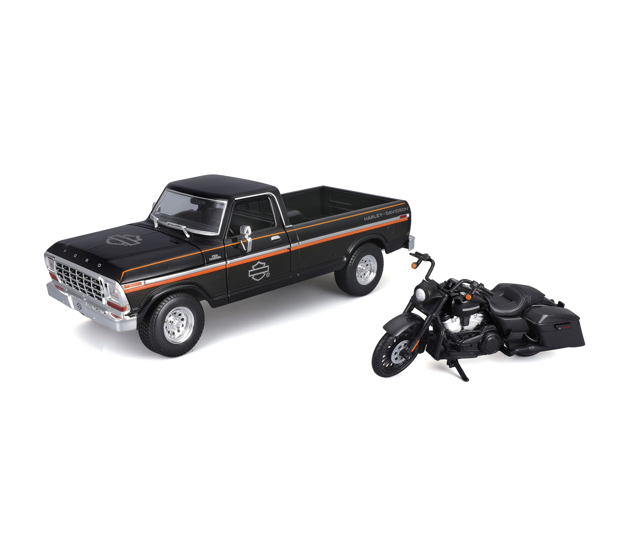 A relevant stock photo of harley davidson truck custom in a typical setting.