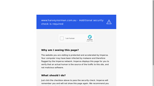 Pardon Our Interruption - Harvey Norman Australia - stand alone residential oven us manufacturer
