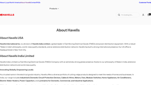 About Havells - havells wire factory