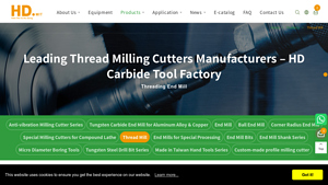 Trusted Thread Milling Cutters Manufacturers | End Mill Factory ... - milling cutters factory