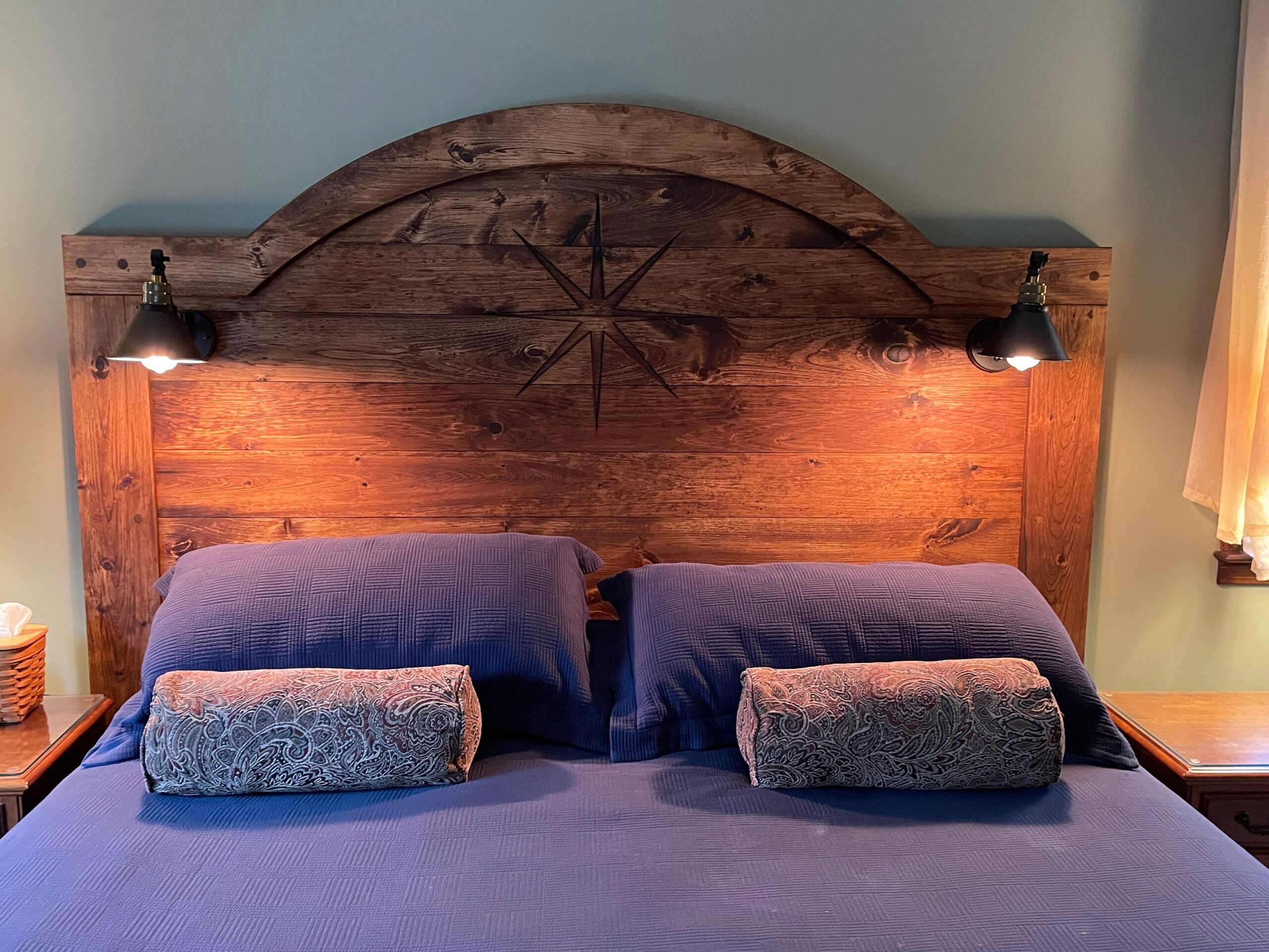 A relevant stock photo of headboard custom in a typical setting.