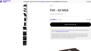 FiiO Q3 MQA Portable DAC and Amplifier - Headphone Zone - fiio q3 amplifier original manufacturer