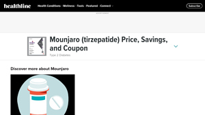 Mounjaro Coupons - Save Up to 80% in 2025 - Healthline - mounjaro manufacturer eli lilly
