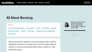 NovoLog Insulin: How to Use, Side Effects, Duration, and More - novolog manufacturer