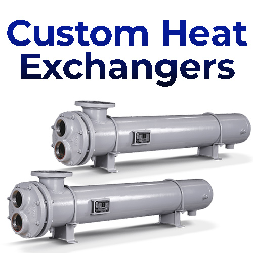 A relevant stock photo of heat exchangers custom in a typical setting.