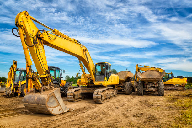 A relevant stock photo of heavy machinery supplier in a typical setting.