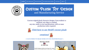 Heidi & Co Custom Plush Toy Design and Manufacturing - Heidi and Co - custom toy manufacturer