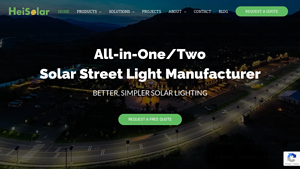 Solar Street Light Manufacturer, Solar LED Lighting Solution - HeiSolar - solar street light manufacturer