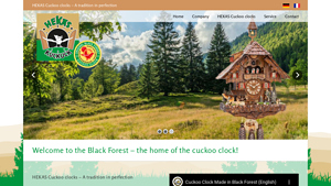 HEKAS Uhren - Cuckoo clocks from the Black Forest - cucoo clocks direct from manufacturer germany