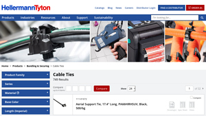 Cable Ties - HellermannTyton - cable tie manufacturer