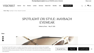 Spotlight on Style: Maybach Eyewear - Visionist - maybach sunglasses company