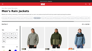 Men's Rain Jackets | Helly Hansen US - best raincoat for men company
