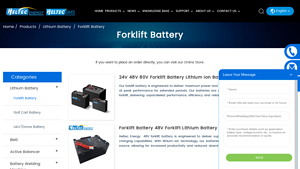 China Forklift Battery Factory - Heltec Energy - forklift battery factory