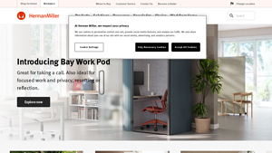 Herman Miller - Modern Furniture for the Office and Home - high end furniture company