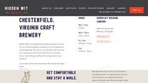 Hidden Wit Brewing Company | Richmond, Virginia Brewery ... - richmond brewery company