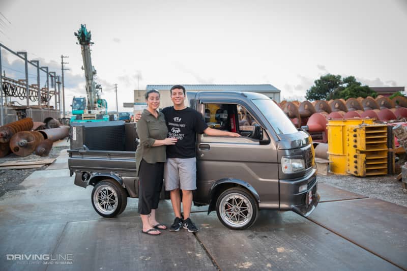 A relevant stock photo of hijet custom in a typical setting.