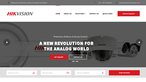 cctv camera for office in faridabad - hikvision cctv camera company