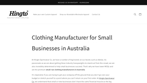 Quality & Affordability | Clothing Manufacturer for Startups - low moq clothing manufacturer