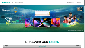 Hisense India: Bringing technology to your homes- TV and Home Appliances - hisense manufacturer