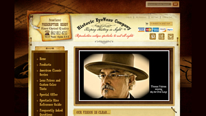 Historic EyeWear Company: Civil War, Cowboy, Victorian Era ... - vintage glasses company