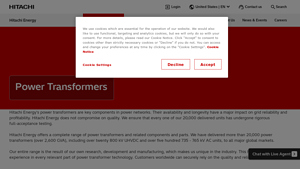 Power Transformers - Hitachi Energy - transformer manufacturer