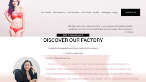 Vietnam OEM / ODM Underwear Manufacturers - underwear manufacturer