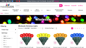 Wholesale Christmas Lights - Holiday LEDS - led christmas lights bulk