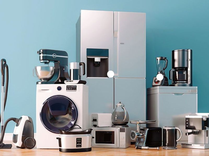A relevant stock photo of home appliances supplier in a typical setting.