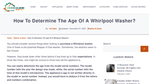 How To Determine The Age Of A Whirlpool Washer? 2025 - Home Guide Info - wfw9250ww01 whirlpool washer manufacturer date