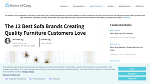 The 12 Best Sofa Brands Creating Quality Furniture Customers Love - best couch manufacturer