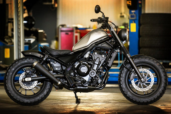 A relevant stock photo of honda custom in a typical setting.