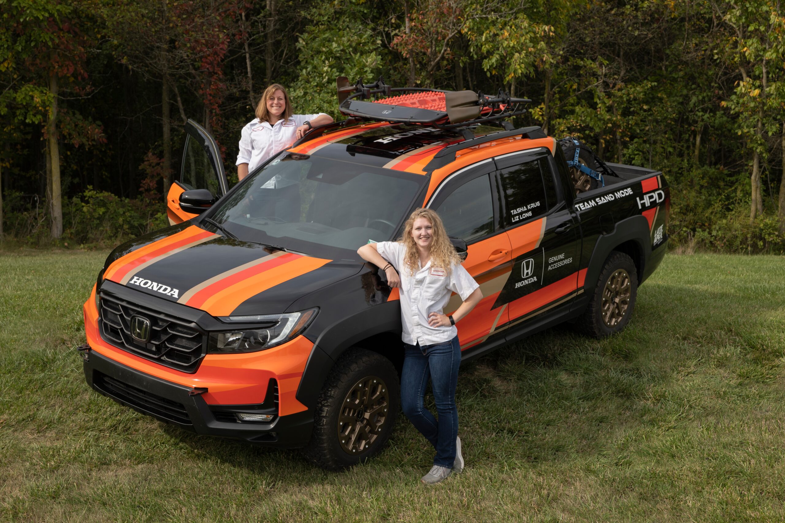 A relevant stock photo of honda ridgeline custom in a typical setting.