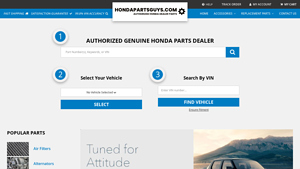 Honda Parts Guys | OEM Honda Parts & Accessories | Manufacturer ... - honda parts factory