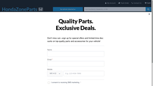 Honda Zone Parts: Discounted OEM Honda Parts & Accessories - honda parts factory