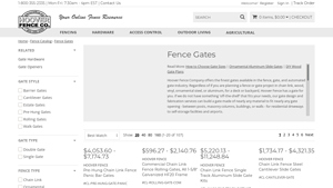 Fence Gates - Hoover Fence Co. - gate manufacturer