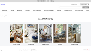 Designer & Luxury Furniture | Horchow - high end furniture company