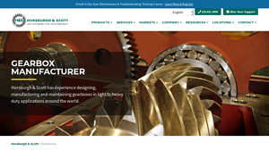 Gearbox Manufacturer - Gear Drive Manufacturer - Horsburgh & Scott - gearbox manufacturer