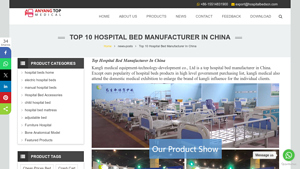 Top 10 Hospital Bed Manufacturer In China - hospital bed manufacturer