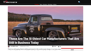 These Are The 10 Oldest Car Manufacturers That Are Still In Business Today - ford oldest manufacturer