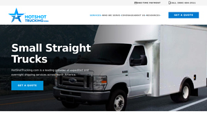 Small Straight Trucks | HotShotTrucking.com - straight truck company